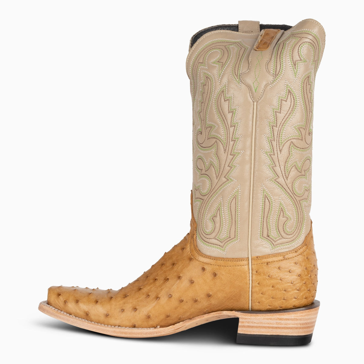 Saddle Tan Full Quill Ostrich - Cutter