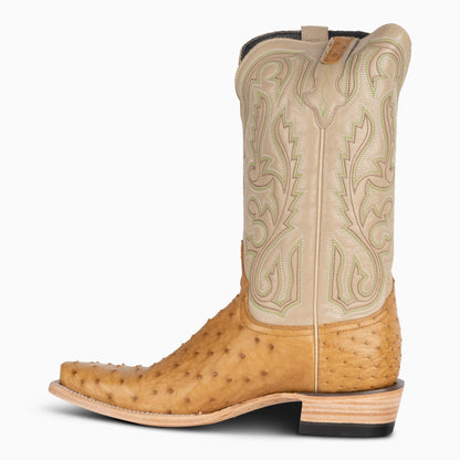 Saddle Tan Full Quill Ostrich - Cutter