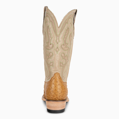 Saddle Tan Full Quill Ostrich - Cutter