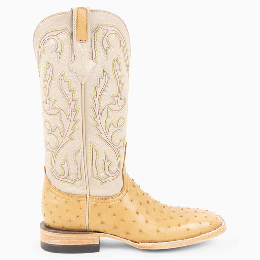 Saddle Tan Full Quill Ostrich - Square