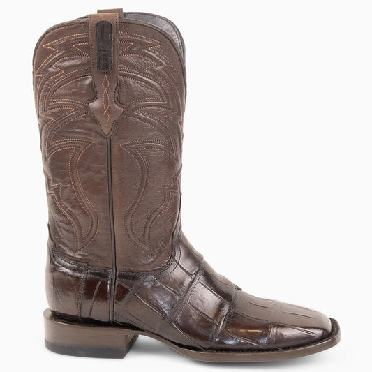 Brown Alligator - Square