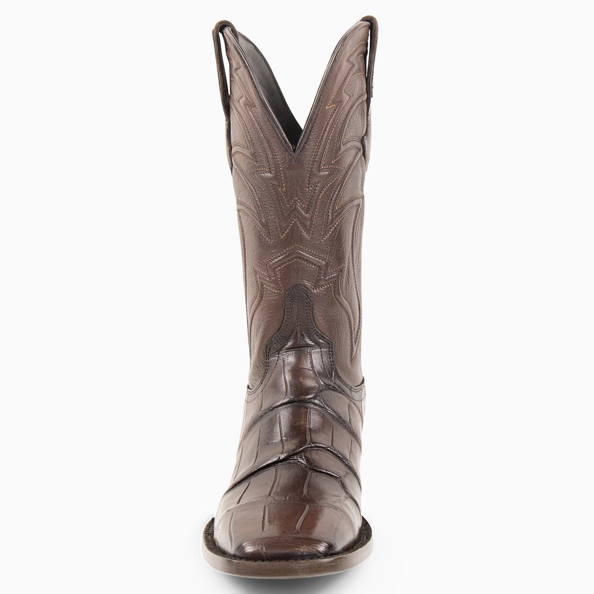 Brown Alligator - Square