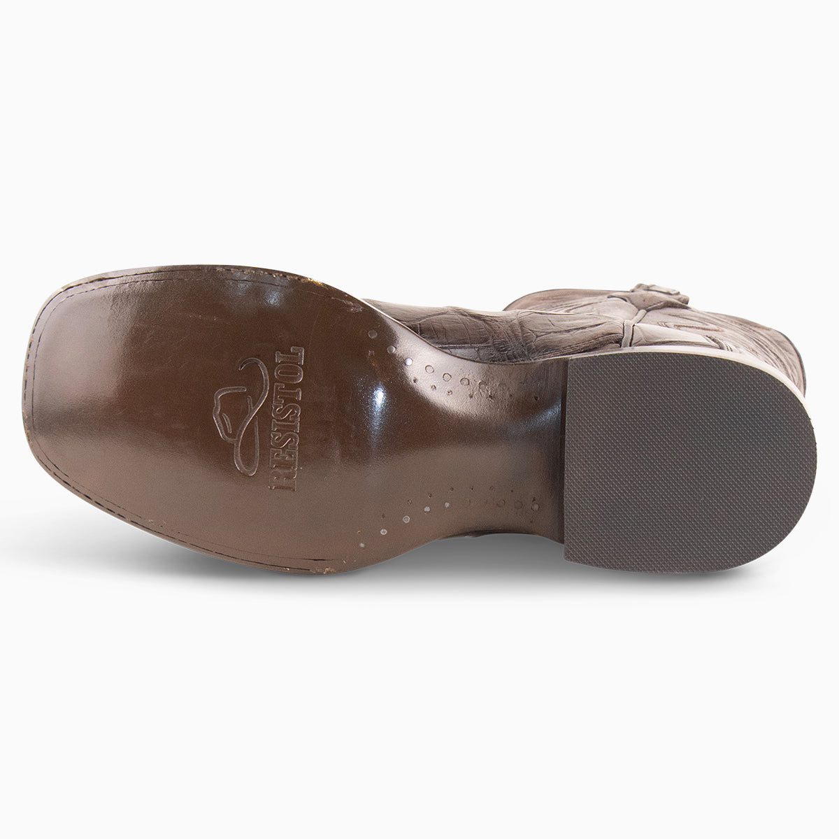 Brown Alligator - Square