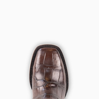 Brown Alligator - Square