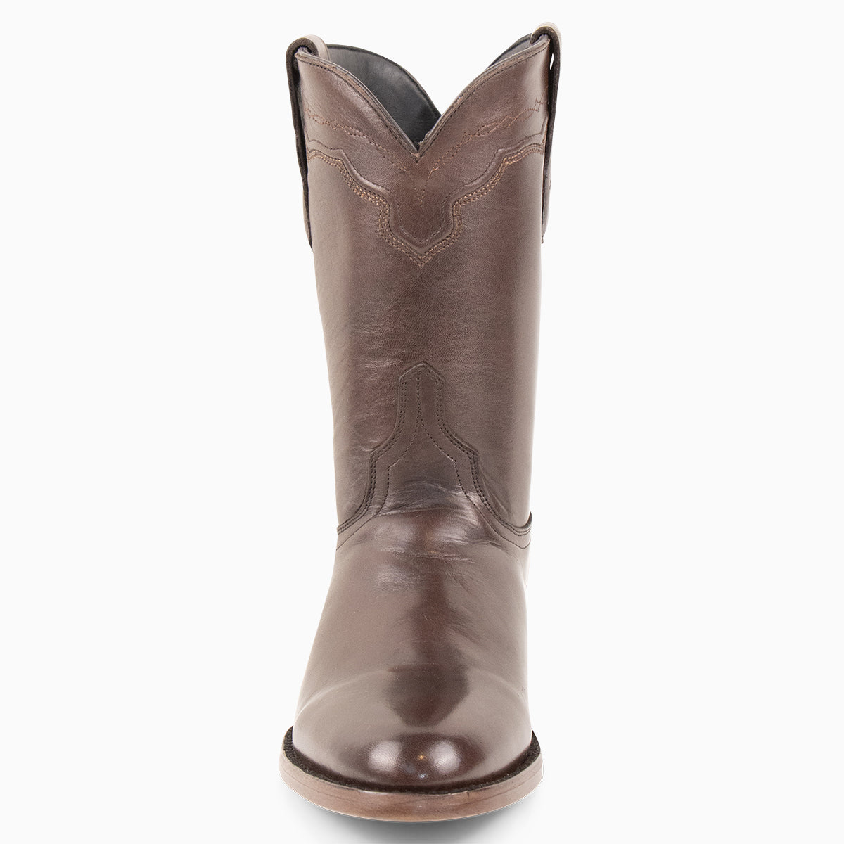 Brown Jersey Cowhide - Round