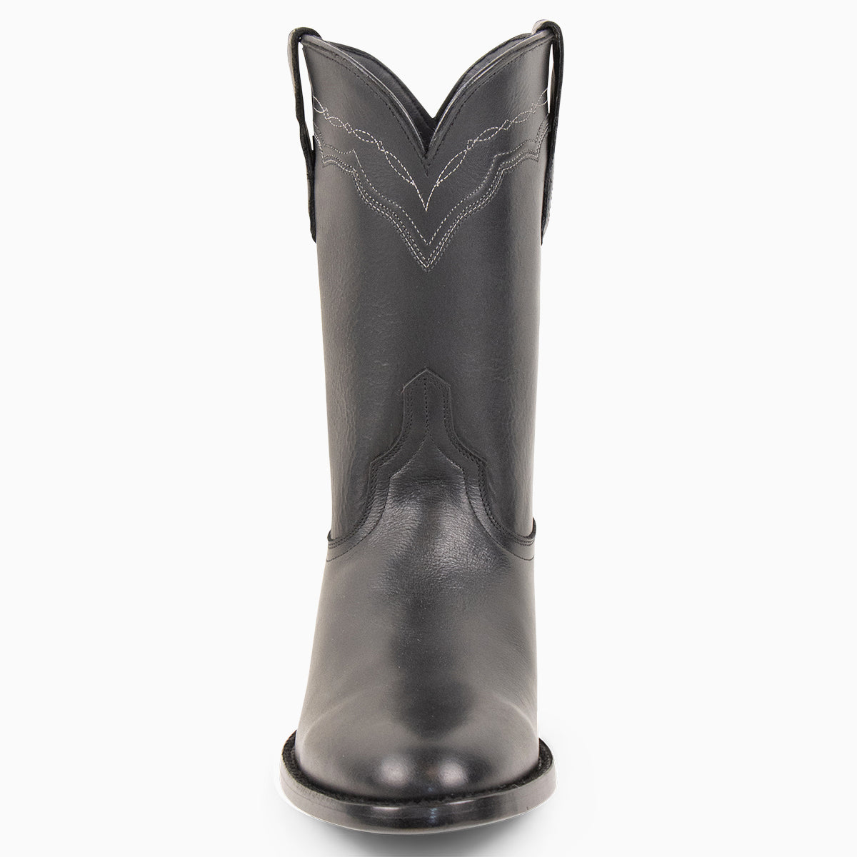 Black Jersey Cowhide - Round