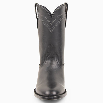 Black Jersey Cowhide - Round
