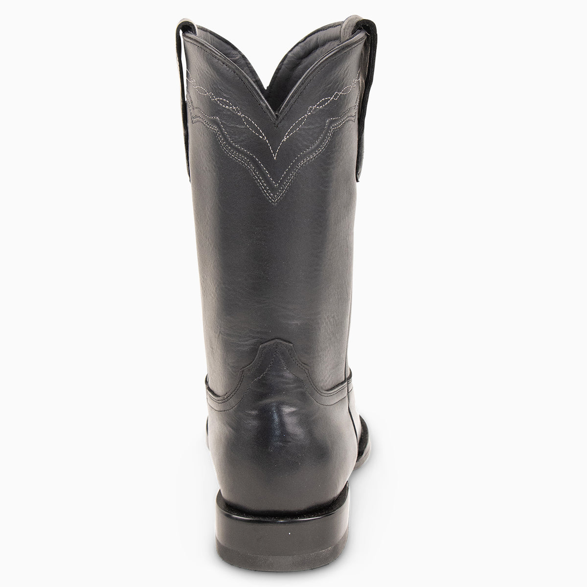 Black Jersey Cowhide - Round