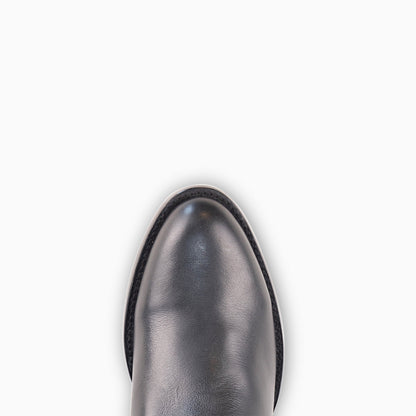 Black Jersey Cowhide - Round