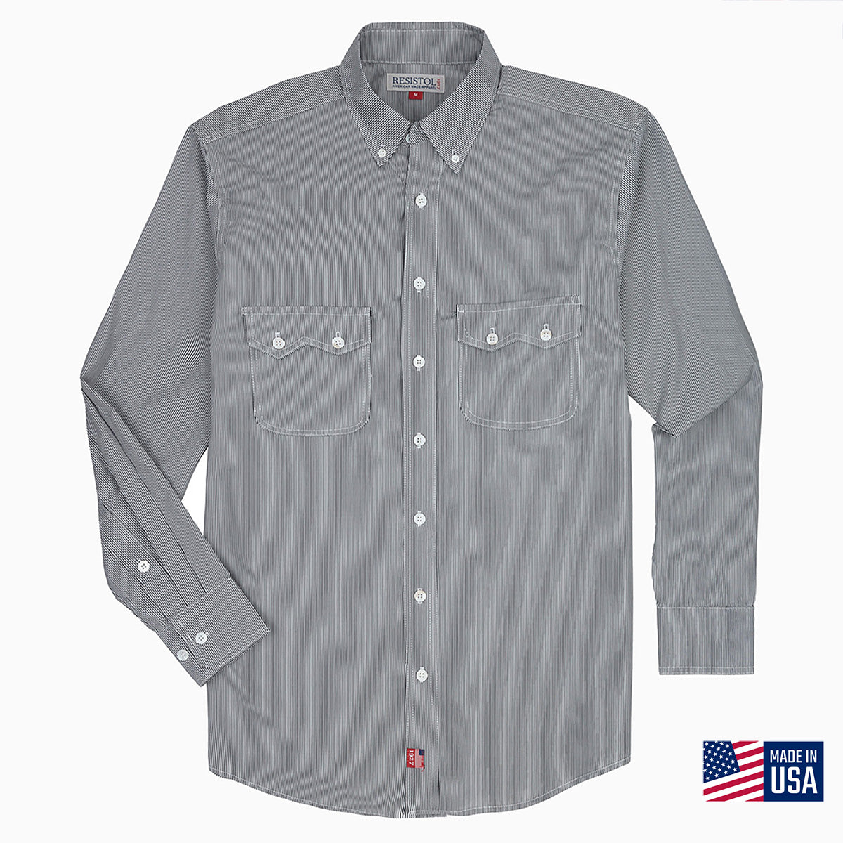 Resistol Pinstripe Dress Shirt