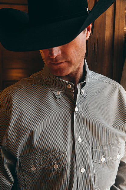 Resistol Pinstripe Dress Shirt