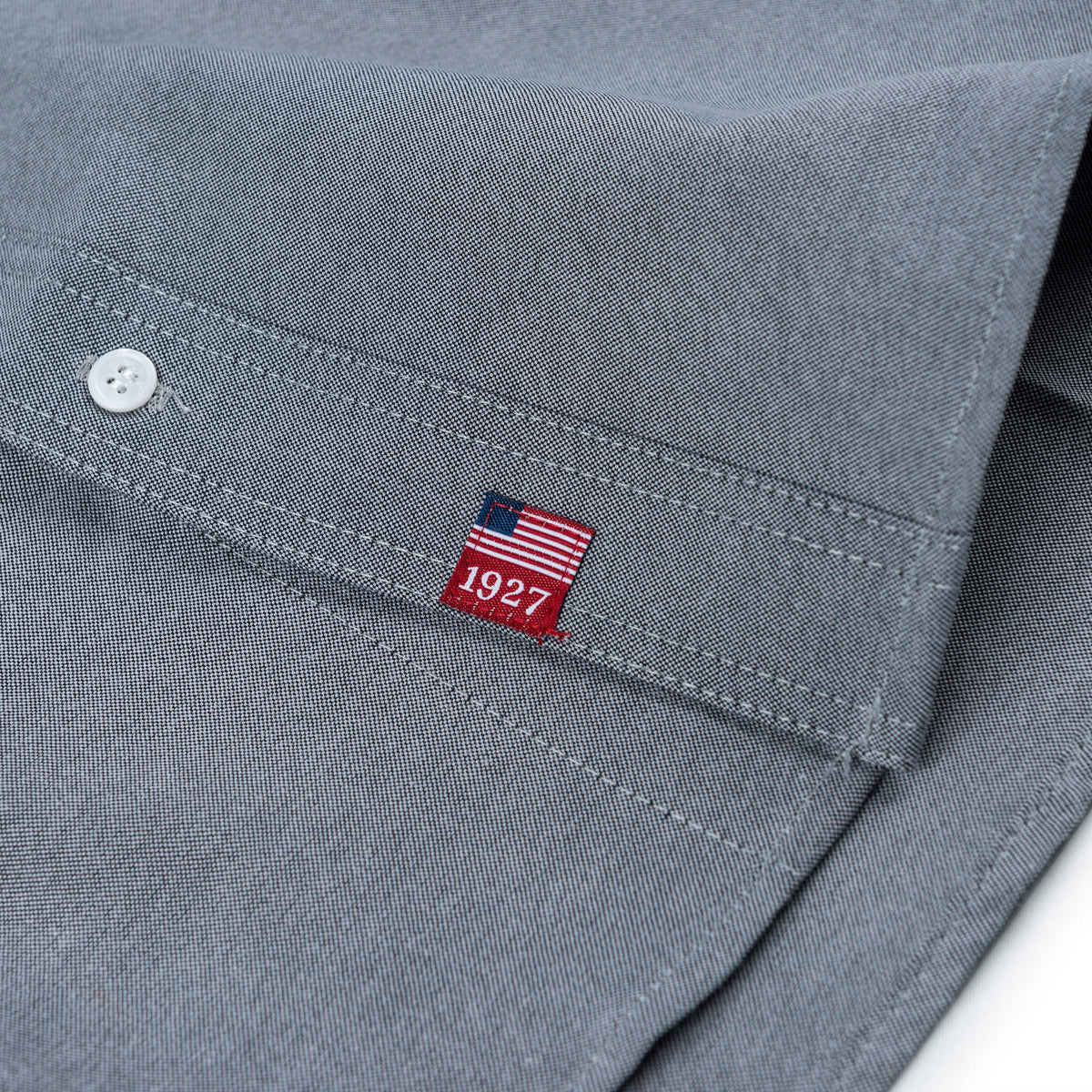 Resistol Oxford Dress Black Single Pocket