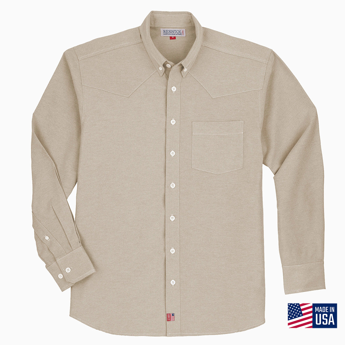 Resistol Oxford Single Pocket Khaki