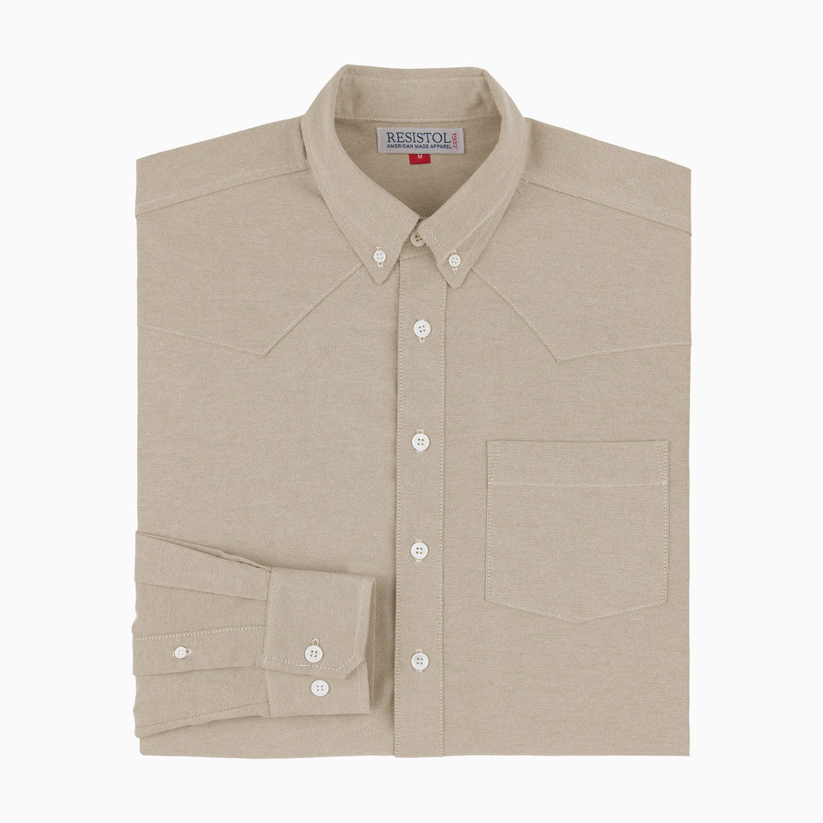 Resistol Oxford Single Pocket Khaki