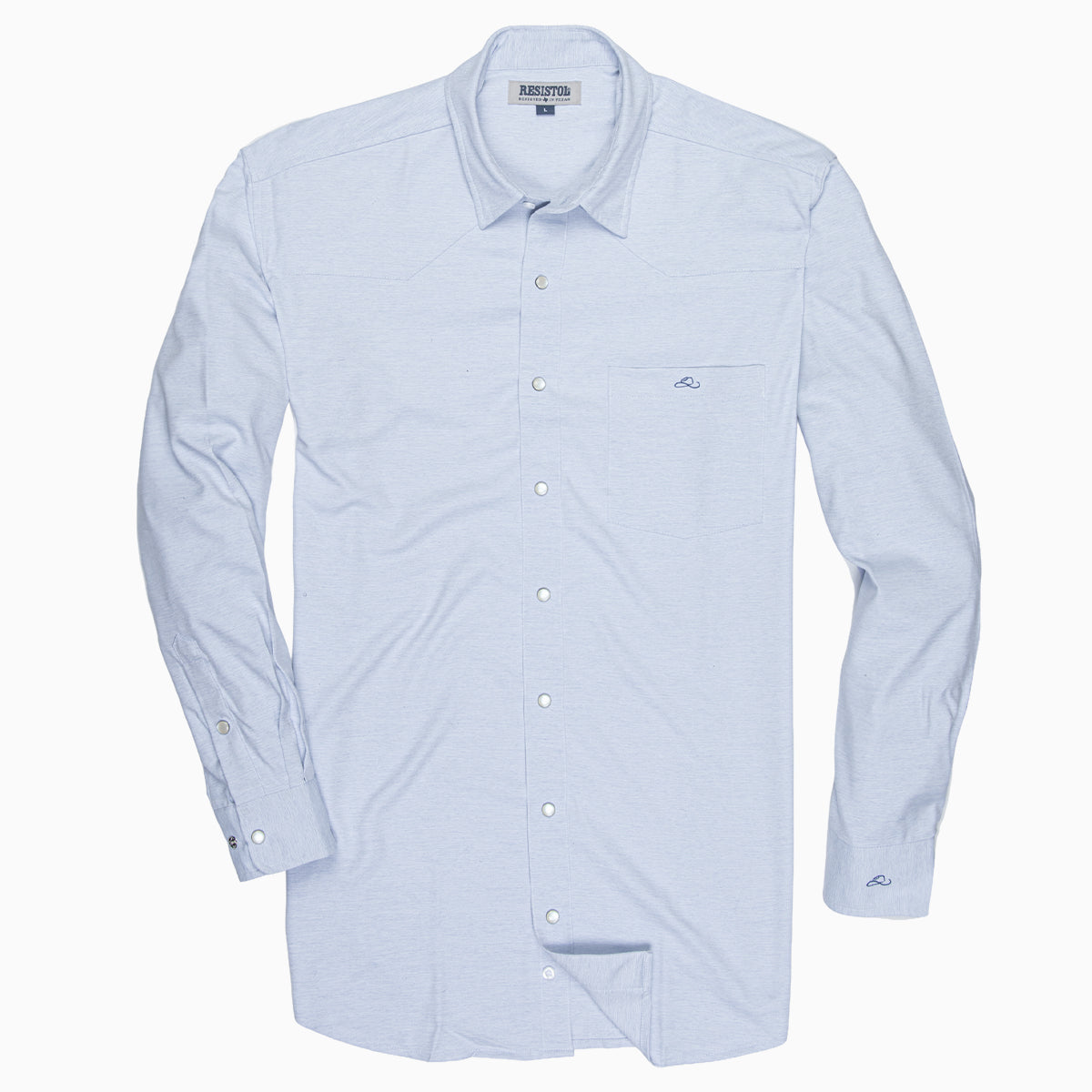 Resistol Performance Shirt - Light Blue