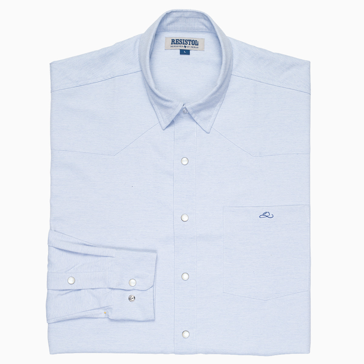 Resistol Performance Shirt - Light Blue
