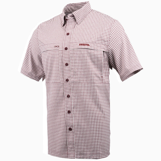 TekCheck Maroon Half Sleeve
