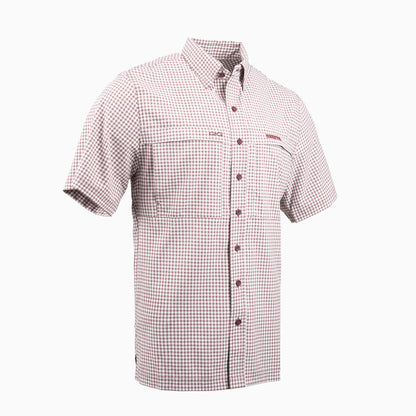 TekCheck Maroon Half Sleeve