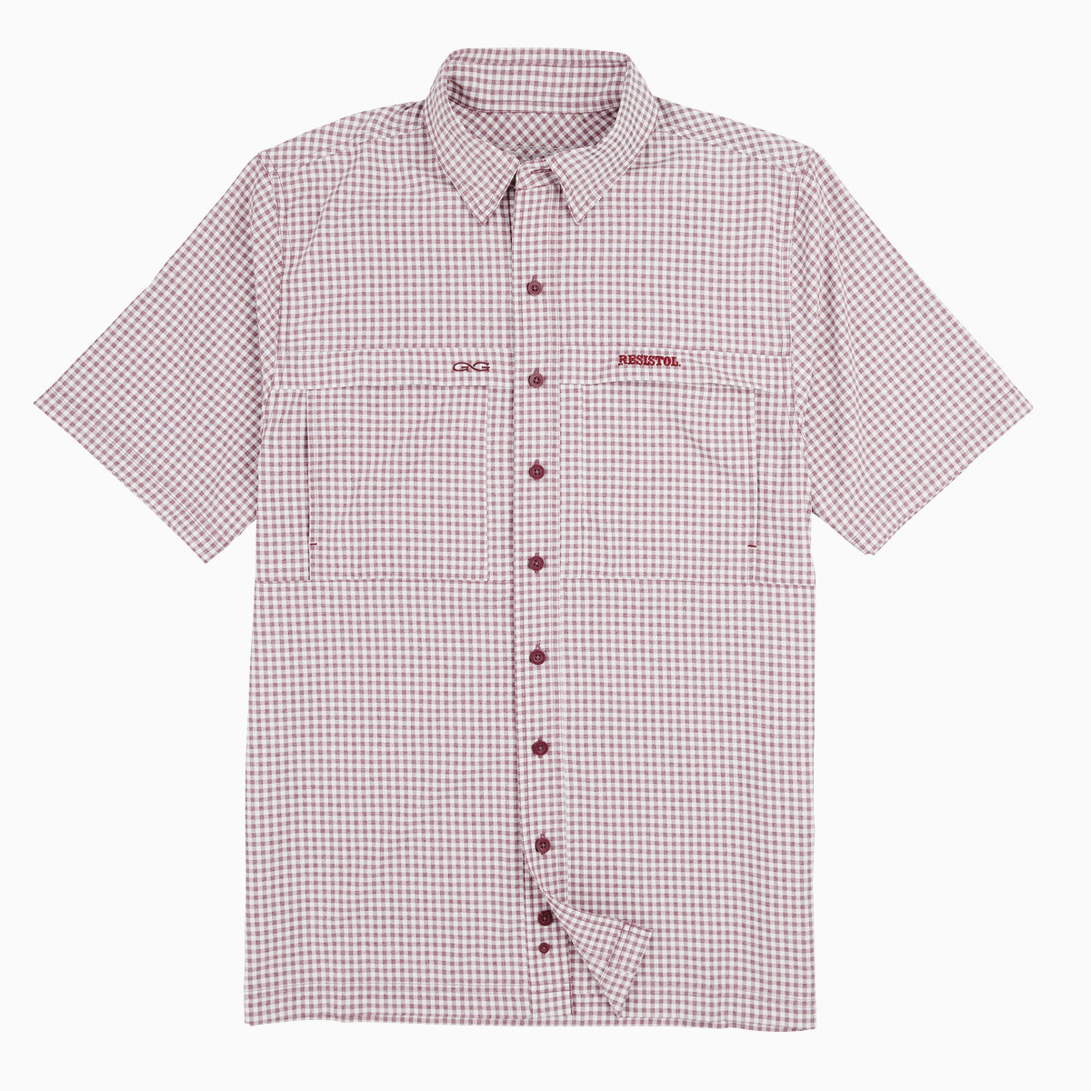 TekCheck Maroon Half Sleeve
