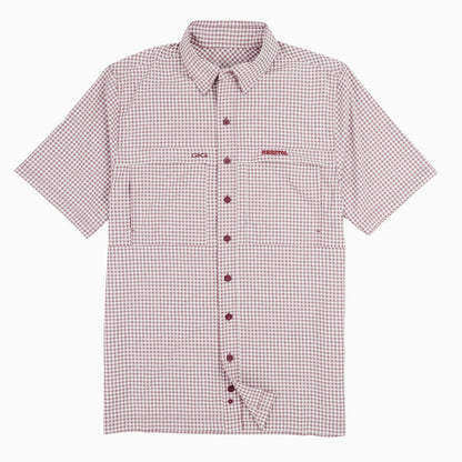 TekCheck Maroon Half Sleeve