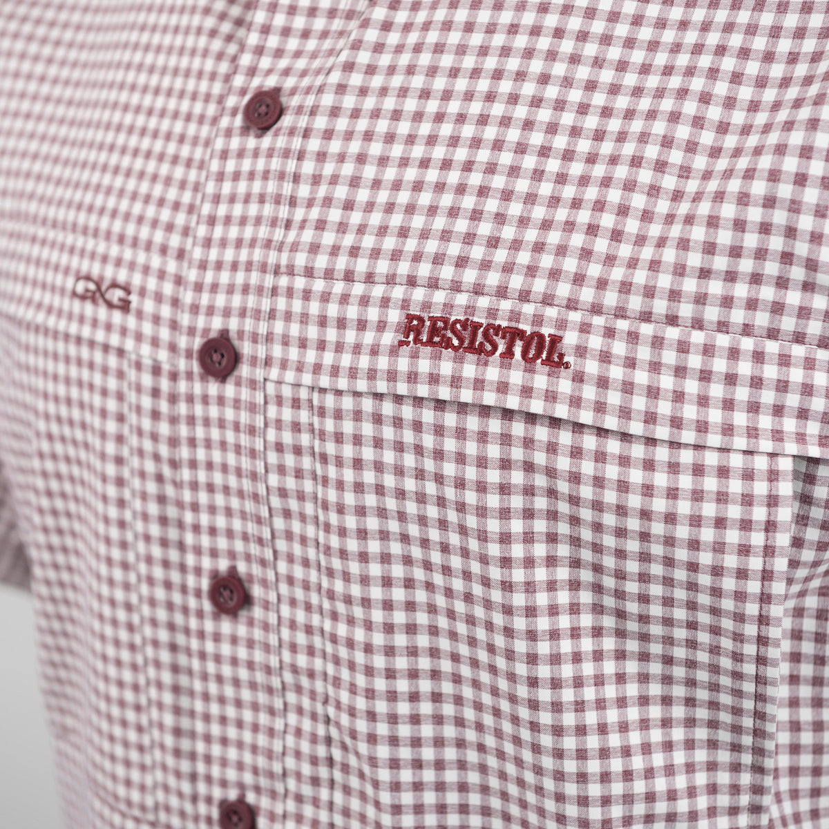 TekCheck Maroon Half Sleeve