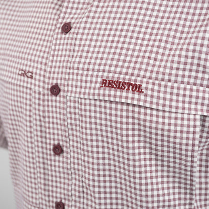 TekCheck Maroon Half Sleeve