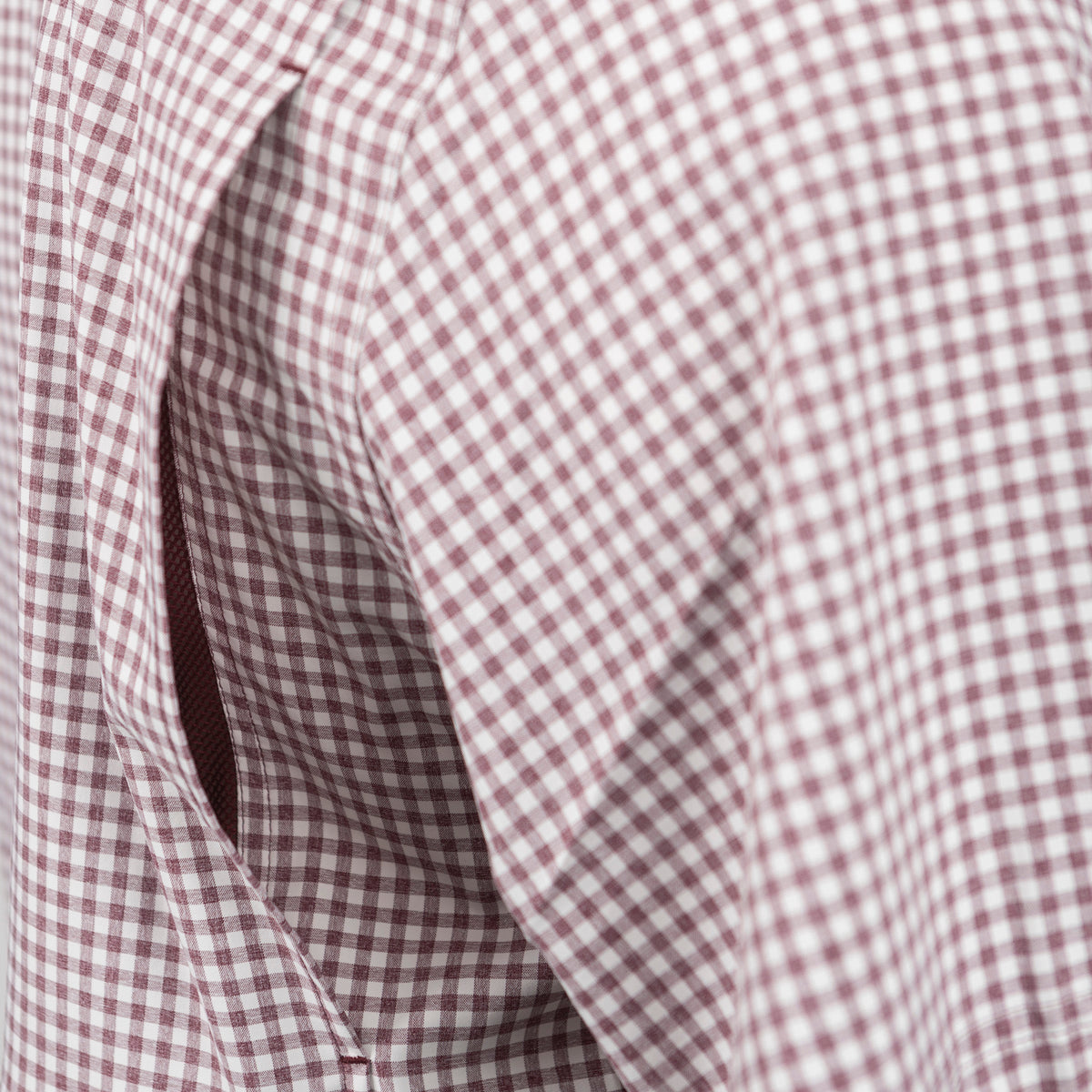 TekCheck Maroon Half Sleeve