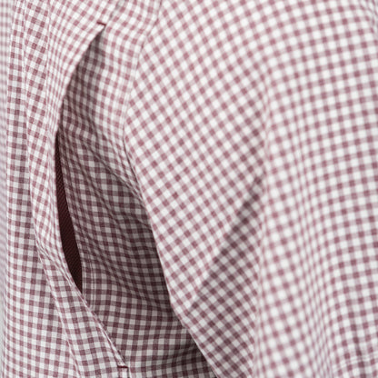 TekCheck Maroon Half Sleeve