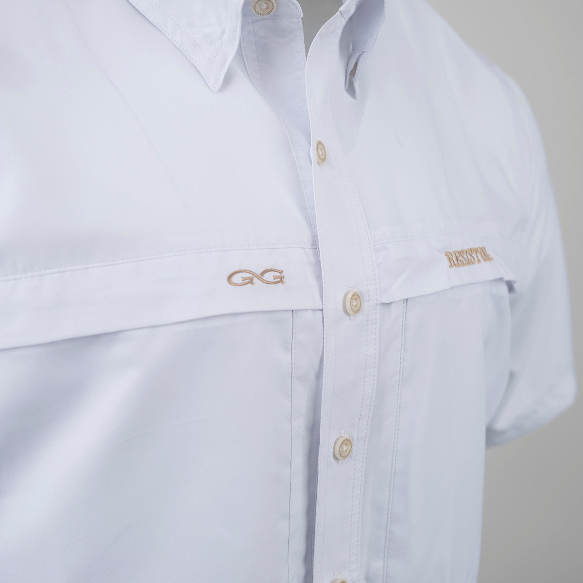 MicroFiber White Half Sleeve