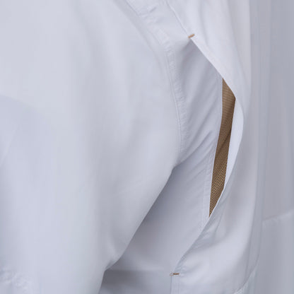 MicroFiber White Half Sleeve
